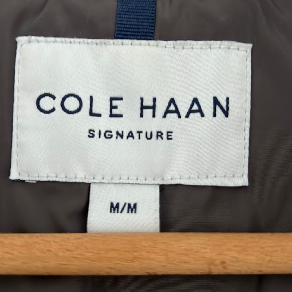 EUC Cole Haan Signature Down Coat with Hood - Picture 8 of 9